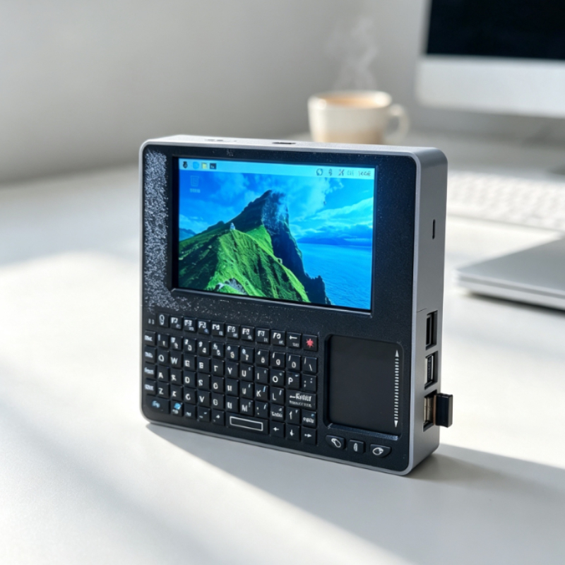 Gaming Console With Keyboard - Neue Raspberry Pi5 Handheld-Konsole mit kundenspezifischem