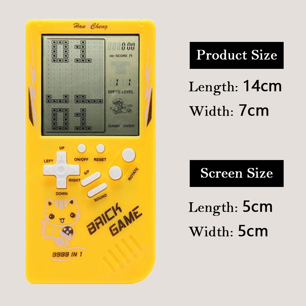 Gaming Console Options - Tragbare Brick Game Retro Handheld-Spielkonsole Klassisches