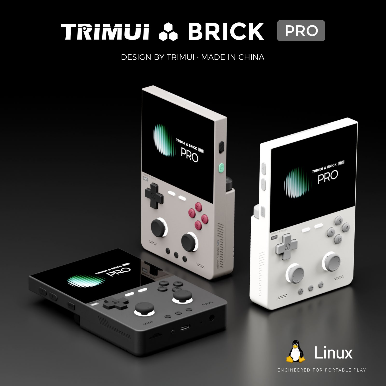 Gaming Console Under 5000 - TRIMUI BRICK PRO Open-Source-Linux Tragbare Spielekonsole