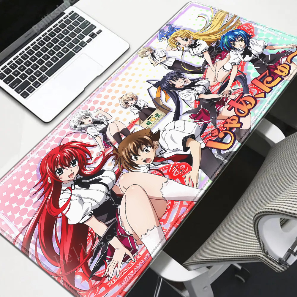 Gaming Console With Keyboard - High School DxD Animation Computertischdekoration Mauspad