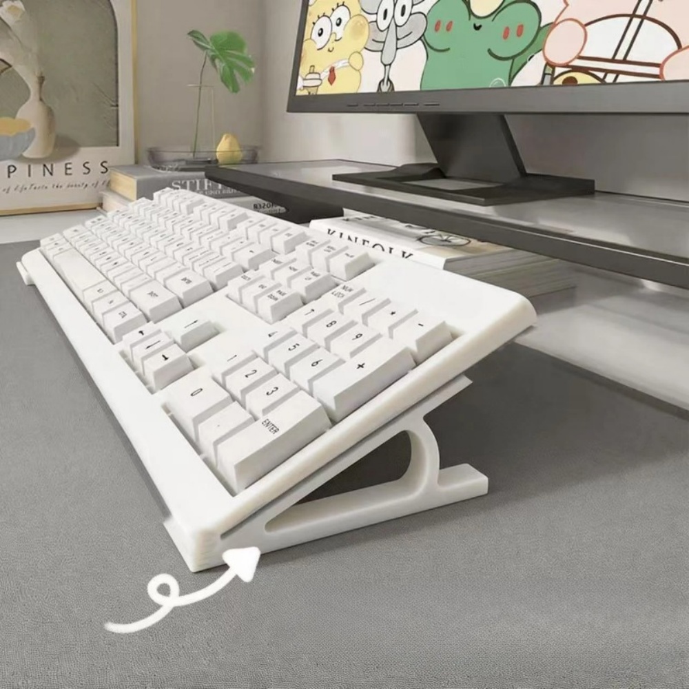Gaming Console With Keyboard - 2-teiliger ergonomischer Tastaturständer für Büro-Gaming-Setup, rutschfester