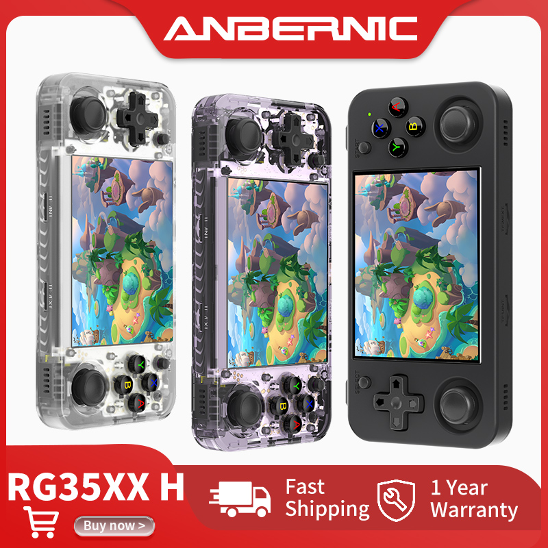 Gaming Console Under 5000 - Anbernic RG35XX H Retro Handheld-Spielkonsole 3,5-Zoll