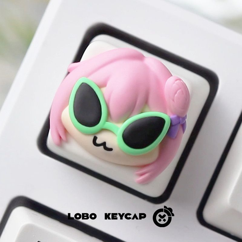 Niedliche rosa Anime-Mädchen-H – Gaming Console With Keyboard Bewertung und Preis