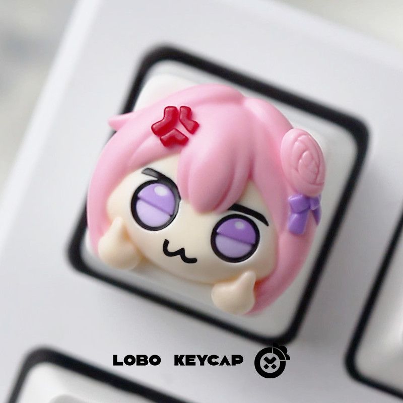 Niedliche rosa Anime-Mädchen-H – Gaming Console With Keyboard Bewertung und Preis