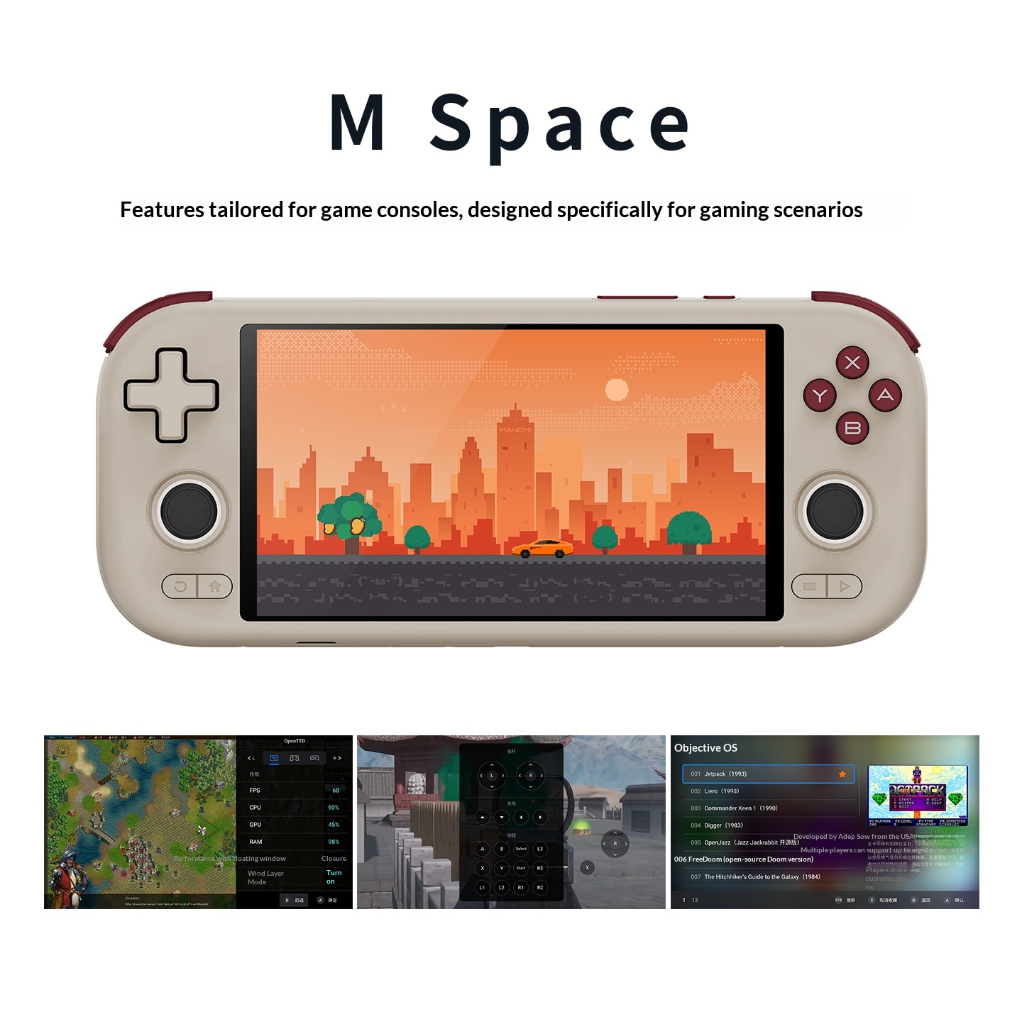 Mangmi Air X Android14 Handhel – Console Gaming Steam Bewertung und Preis