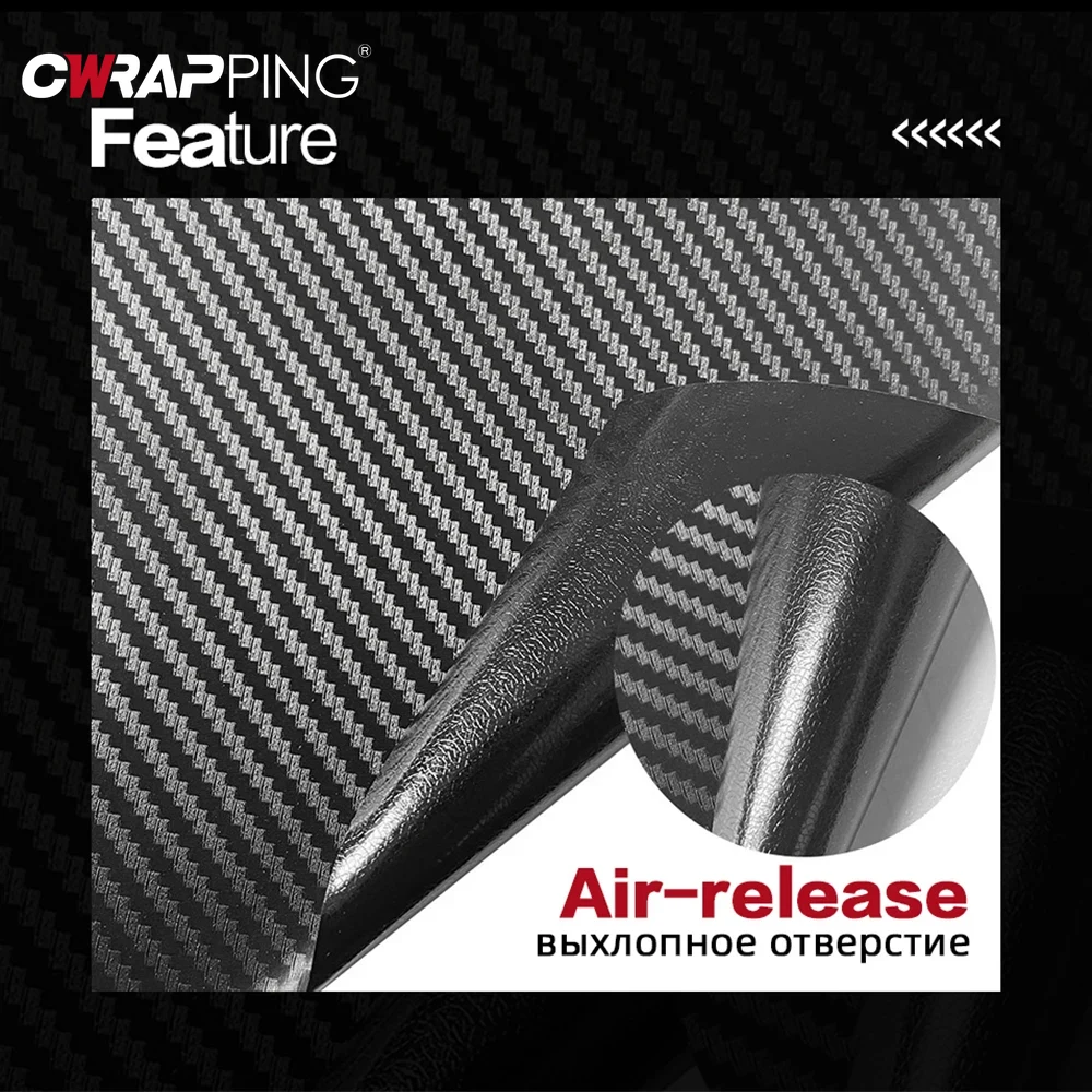 3D Carbon Fiber Vinyl Wrap Fil – Console Skin Wrap Bewertung und Preis