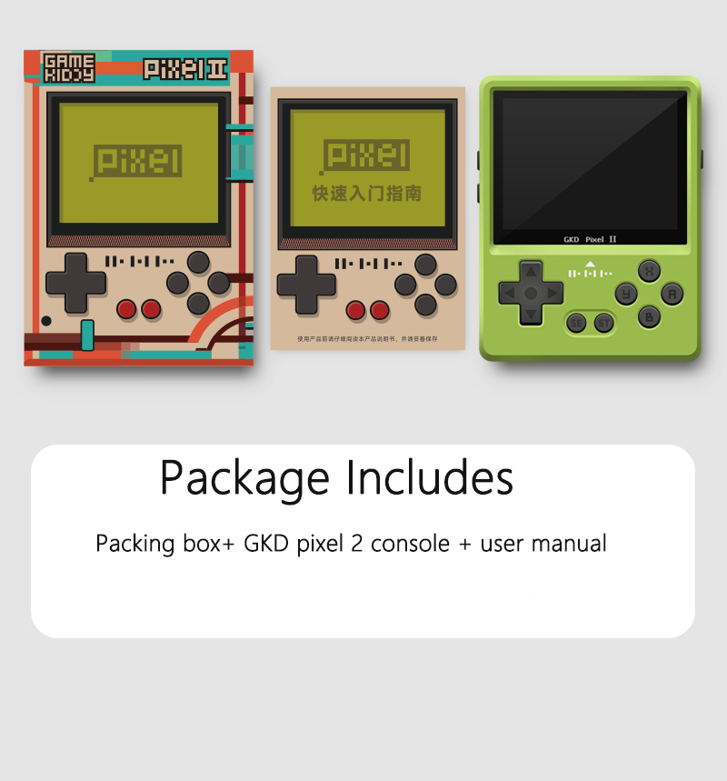 GKD Pixel2 Metall Retro Handhe – Gaming Console Under 5000 Bewertung und Preis