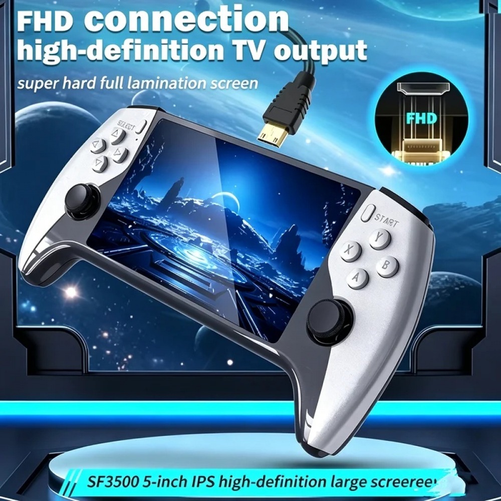 SF3500 5 Zoll Handheld-Spielko – Gaming Console.Emulators Bewertung und Preis